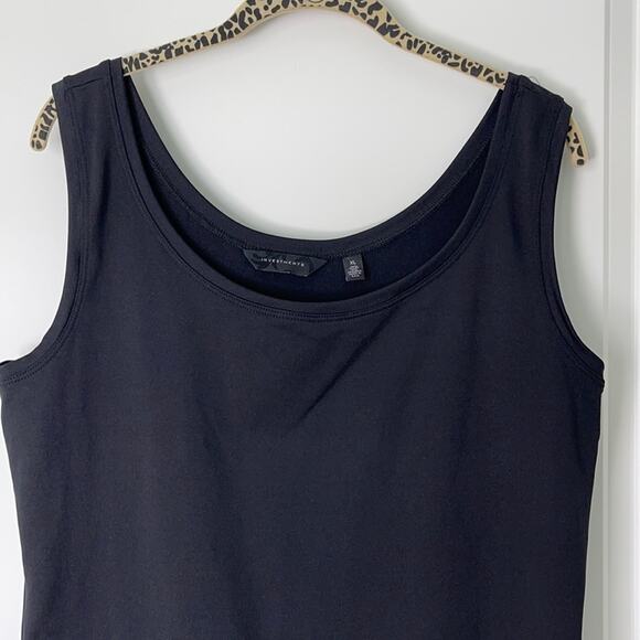 Investments 3/4 Sleeve Geometric Design Cardigan and Black Knit Tank, Ladies XL - Picture 8 of 12